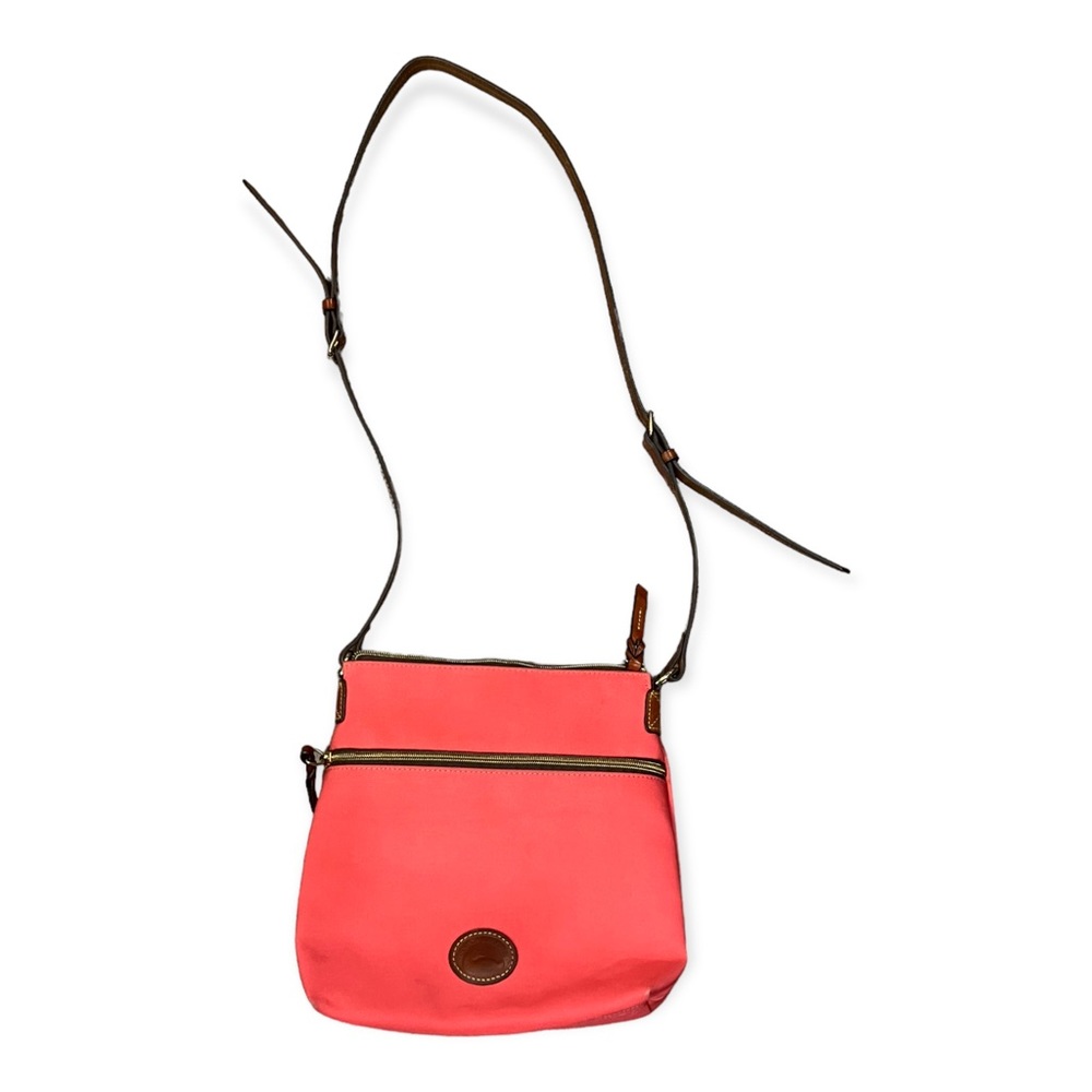 Dooney & Bourke Coral “North South triple Zip Crossbody”
